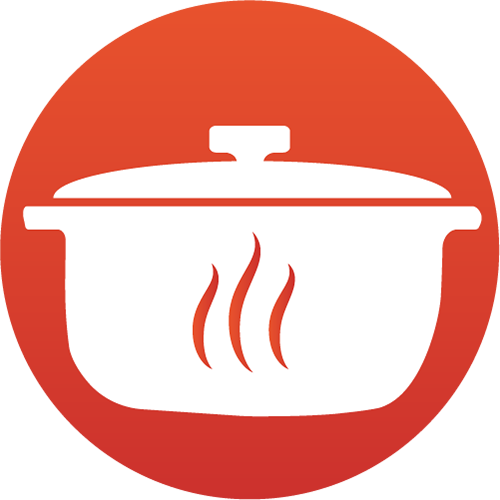 cook expert update cocotte programmes keep food warm logo